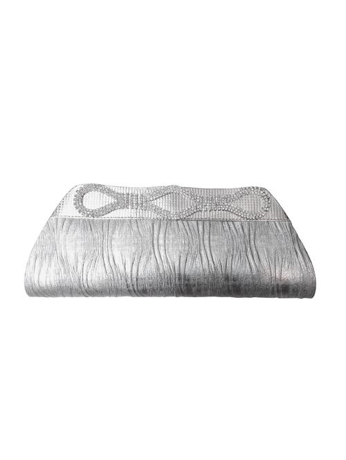 silver shimmer clutch - 12245258 - Very Small Image - 1