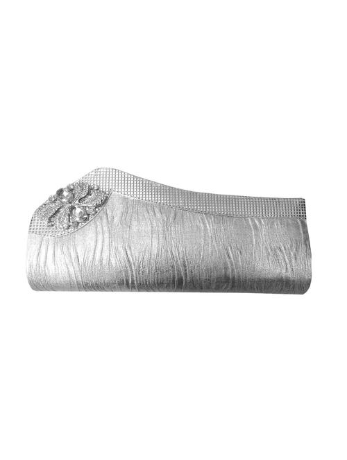 silver shimmer clutch - 12245292 - Very Small Image - 1