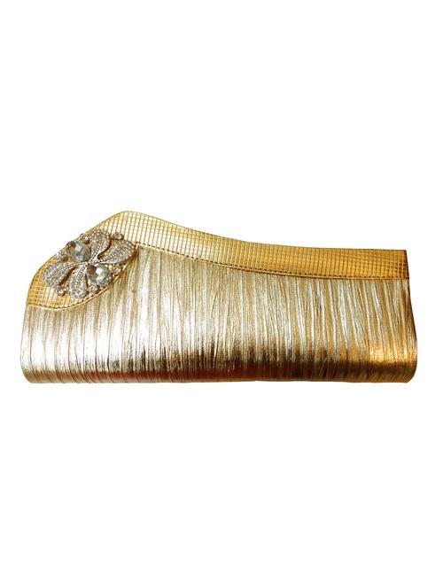 gold shimmer clutch - 12245293 - Very Small Image - 1
