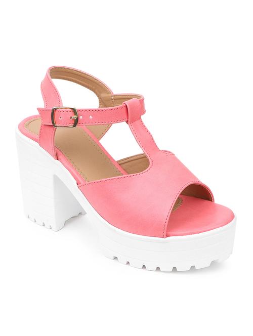 red synthetic sandal - 12245661 - Very Small Image - 1