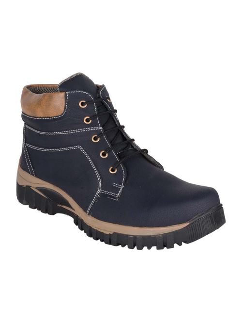 blue lace up ankle boot - 12245749 - Very Small Image - 1