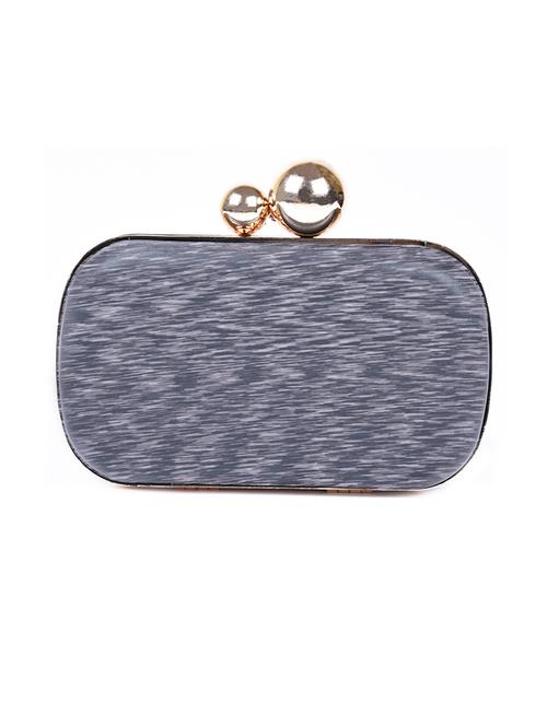 grey cotton clutch - 12246607 - Very Small Image - 1