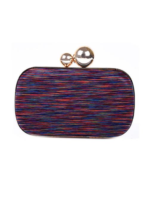 multi colored cotton clutch - 12246608 - Very Small Image - 1