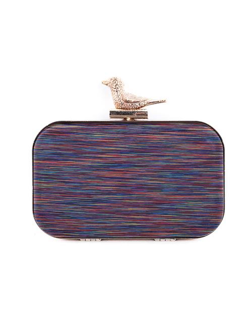 multi colored cotton clutch - 12246624 - Very Small Image - 1