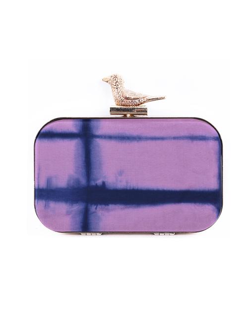 pink cotton clutch - 12246631 - Very Small Image - 1