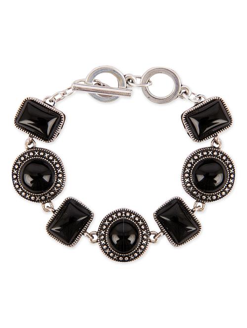 Diva Walk black alloy bracelet - 12247622 - Very Small Image - 1