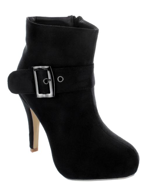 black synthetic boot - 12249557 - Very Small Image - 1