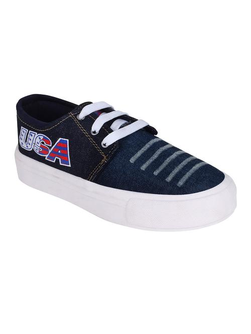 blue denim sneaker - 12249993 - Very Small Image - 1