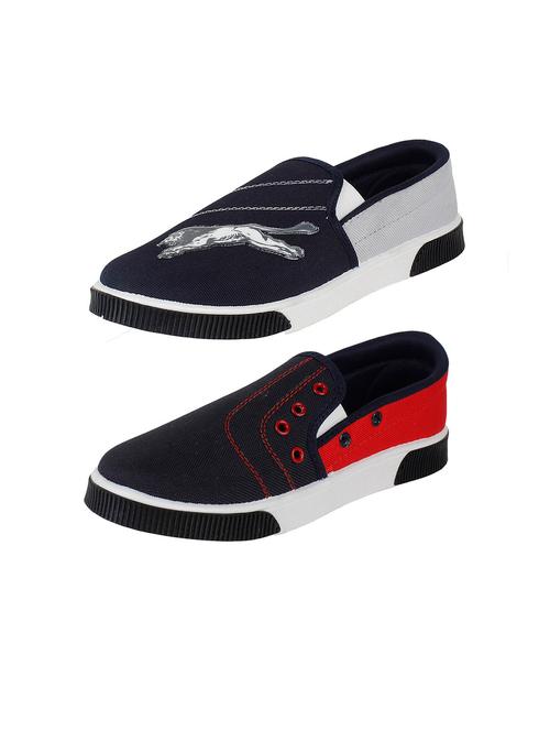 combo blue casual shoe - 12250016 - Very Small Image - 1
