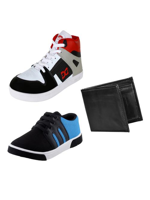 combo casual shoe with wallet - 12250059 - Very Small Image - 1