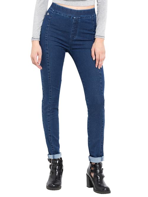 dark blue denim jeggings - 12251832 - Very Small Image - 1