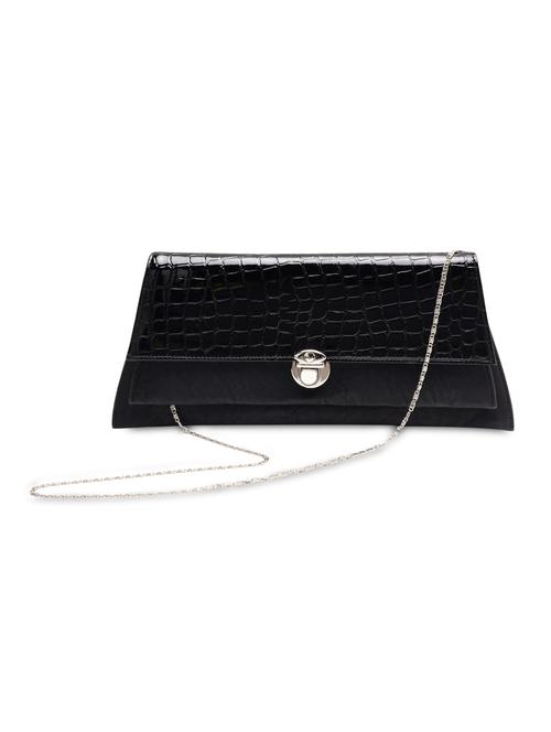 black Leatherette clutch - 1225248 - Very Small Image - 1