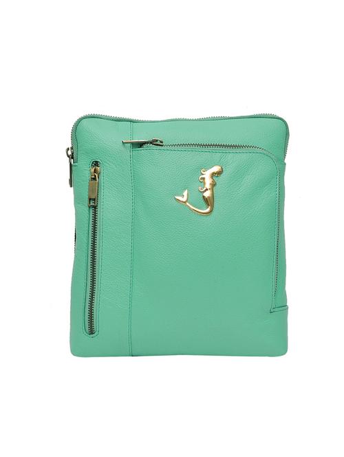light blue leather sling bag - 12252763 - Very Small Image - 1