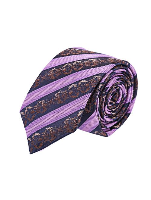 purple micro fiber tie - 12253072 - Very Small Image - 1