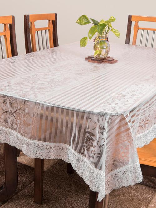 azalea elegant 4 seater pvc transparent table cover - 12253482 - Very Small Image - 1