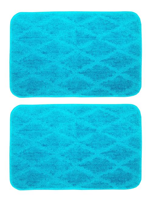 set of 2 micro fiber spa bath mat with rubber backing - 12254209 - Very Small Image - 1
