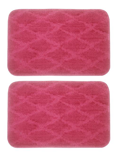set of 2 micro fiber spa bath mat with rubber backing - 12254210 - Very Small Image - 1