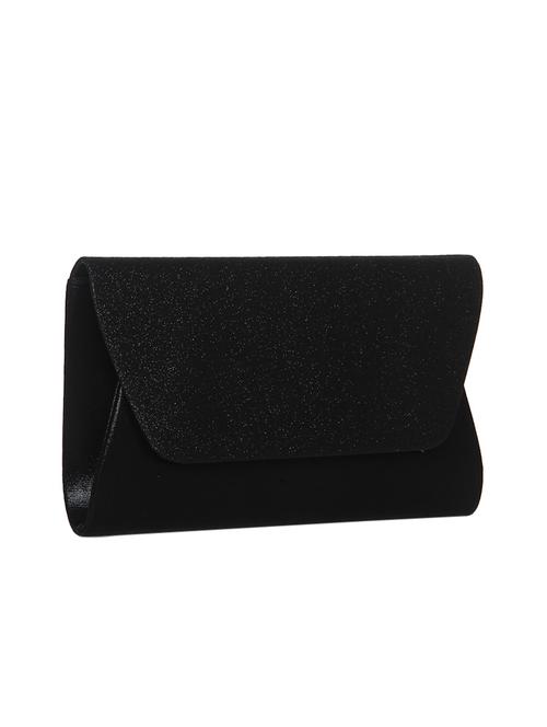 black leatherette clutch - 12257025 - Very Small Image - 1
