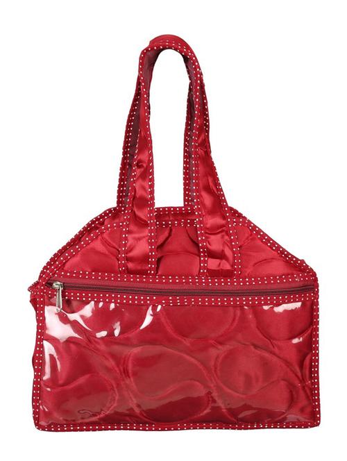 red satin handbag - 12257527 - Very Small Image - 1