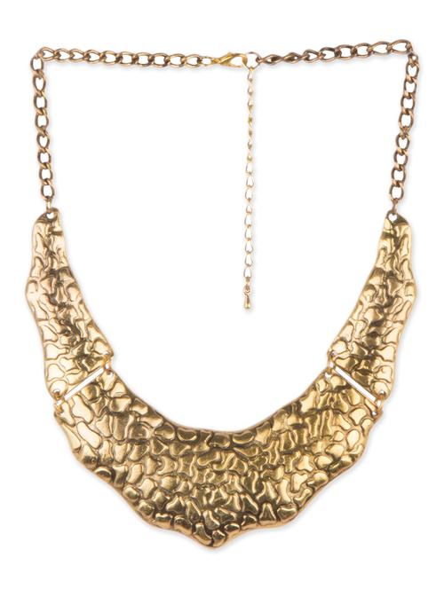 Diva Walk gold alloy short necklace - 12258789 - Very Small Image - 1