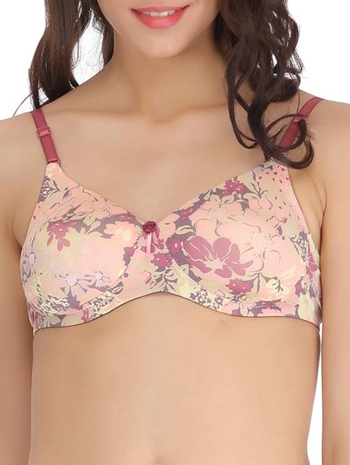 orange nylon tshirt bra - 12258967 - Very Small Image - 1