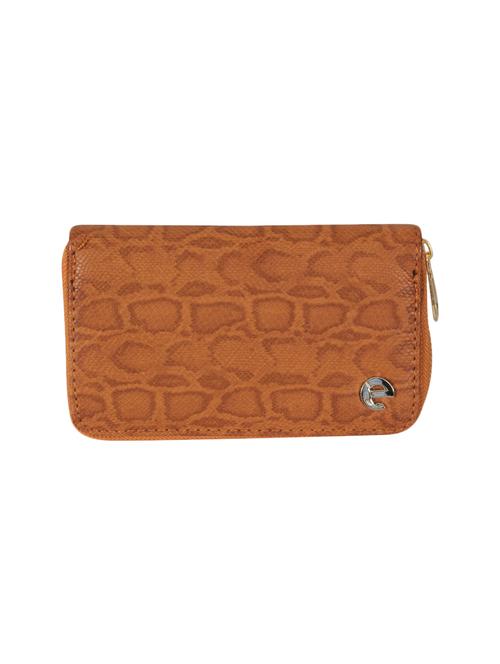 brown leatherette clutch - 12260198 - Very Small Image - 1