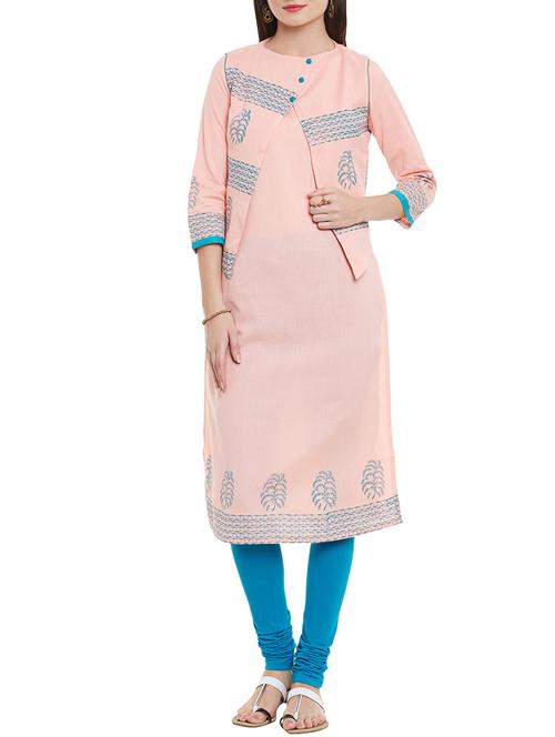 women's straight kurta - 12260836 - Very Small Image - 1