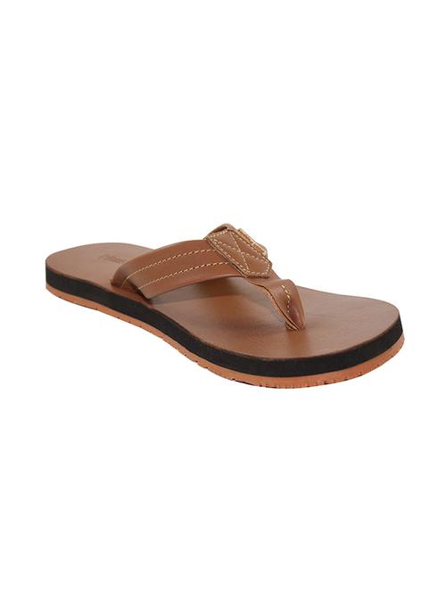 brown leather slippers - 12261018 - Very Small Image - 1