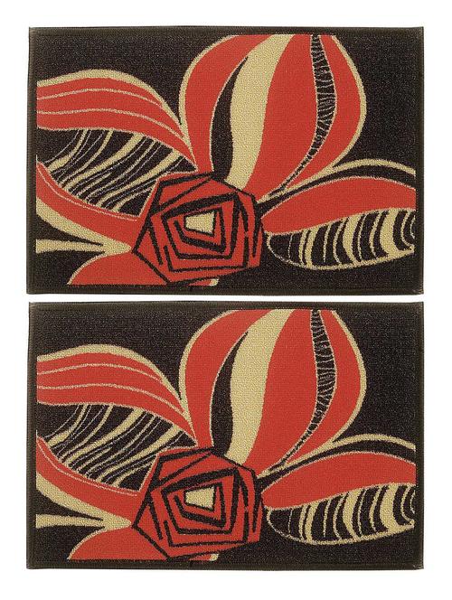 bianca set of 2 door mat with hd rubber backing - 12261303 - Very Small Image - 1