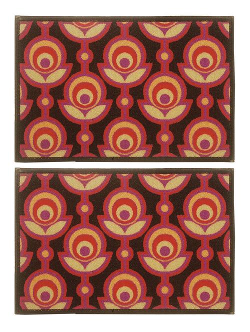 bianca set of 2 door mat with hd rubber backing - 12261305 - Very Small Image - 1