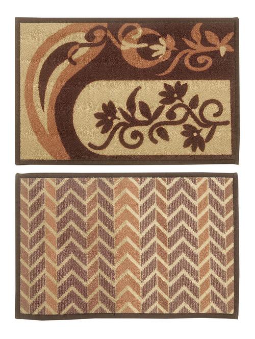 bianca set of 2 door mat with hd rubber backing - 12261310 - Very Small Image - 1