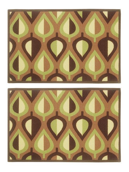 bianca set of 2 door mat with hd rubber backing - 12261334 - Very Small Image - 1