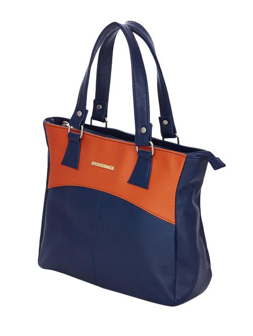 blue leatherette handbag - 12265259 - Very Small Image - 1