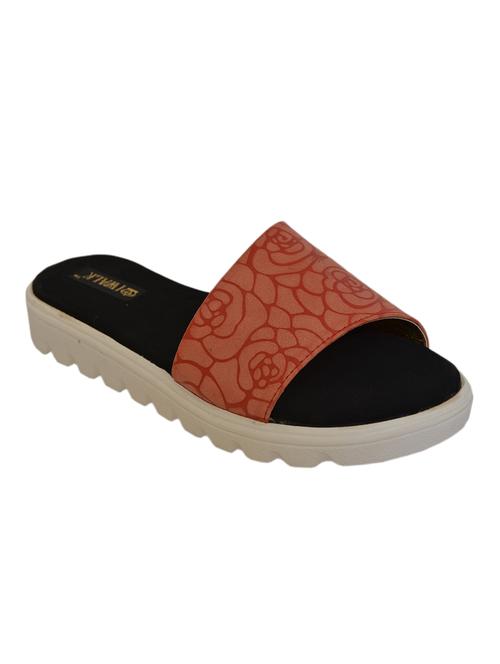 red faux leather sandal - 12265935 - Very Small Image - 1