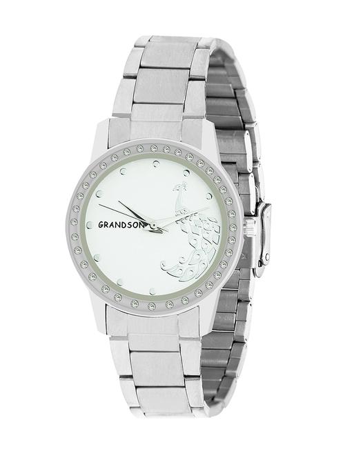 silver round dail wrist watch - 12266080 - Very Small Image - 1
