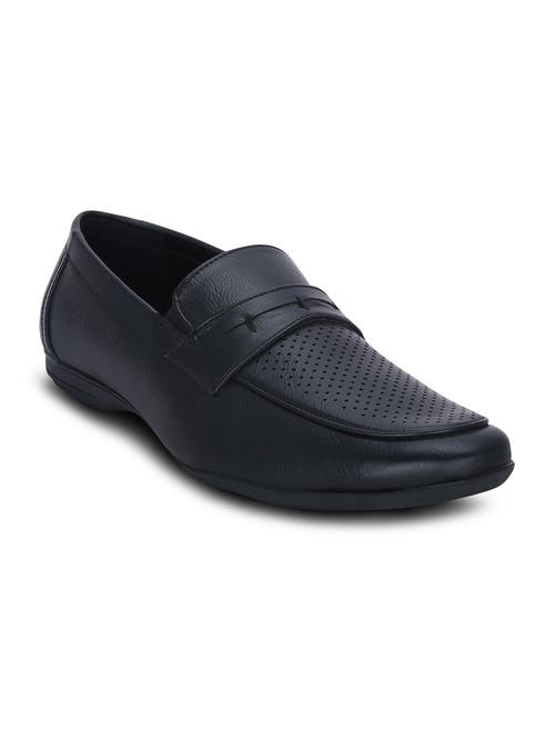 black leatherette slip on - 12266198 - Very Small Image - 1