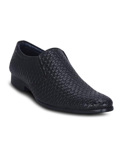 black leatherette slip on - 12266201 - Very Small Image - 1