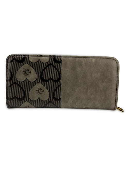 grey leatherette printed wallet - 1226648 - Very Small Image - 1