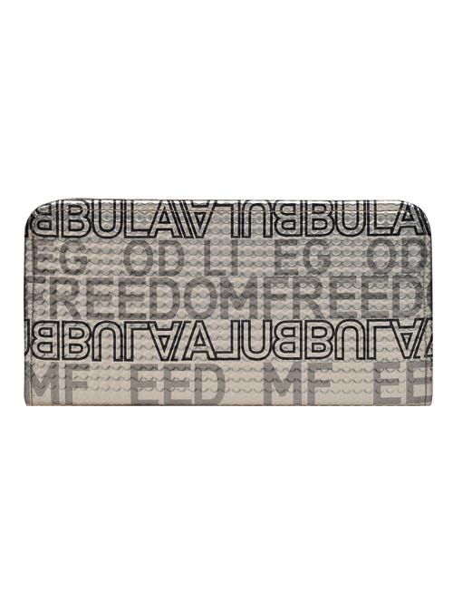 grey leatherette printed clutch - 12268515 - Very Small Image - 1