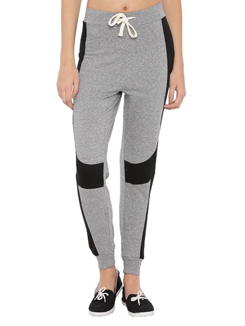 grey cotton track pants - 12269366 - Very Small Image - 1