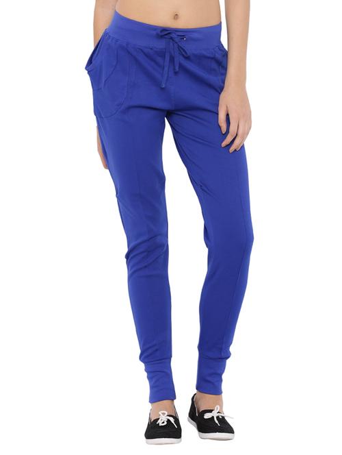 blue cotton track pants - 12269370 - Very Small Image - 1