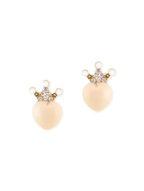 gold metal studs earring - 12272145 - Very Small Image - 1