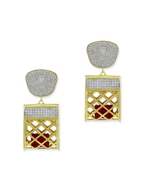 multi silver drop earrings - 12272430 - Very Small Image - 1