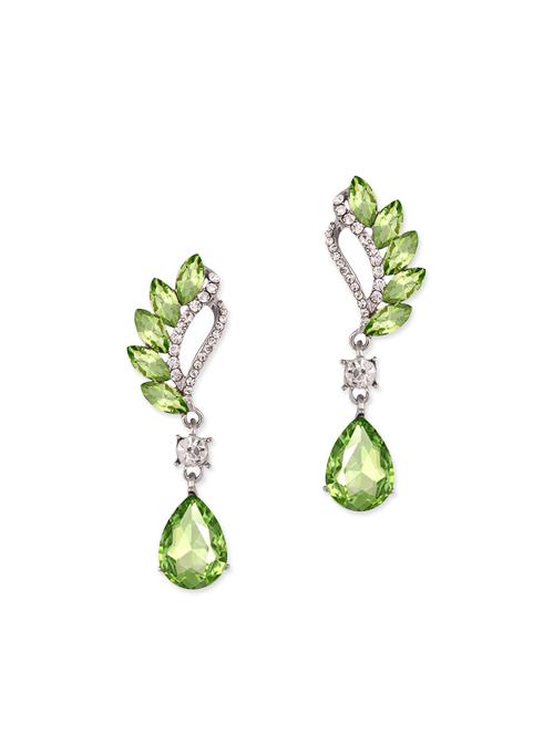 green crystal drop earring - 12272583 - Very Small Image - 1