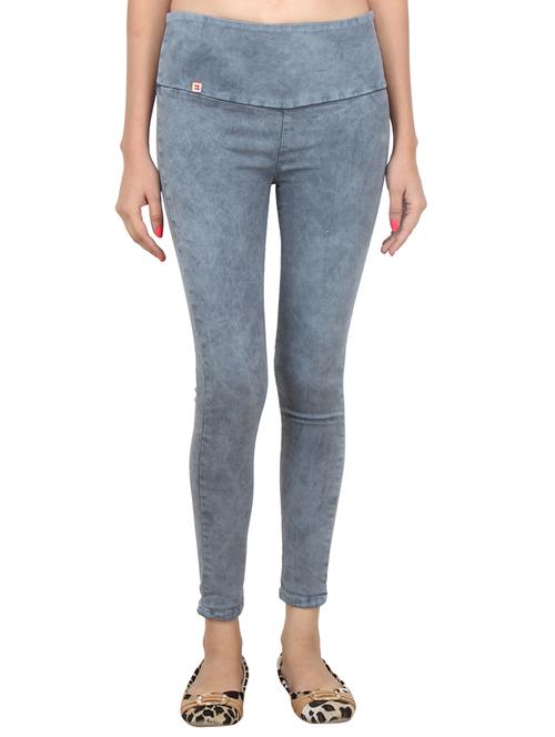 grey denim jeggings - 12273292 - Very Small Image - 1