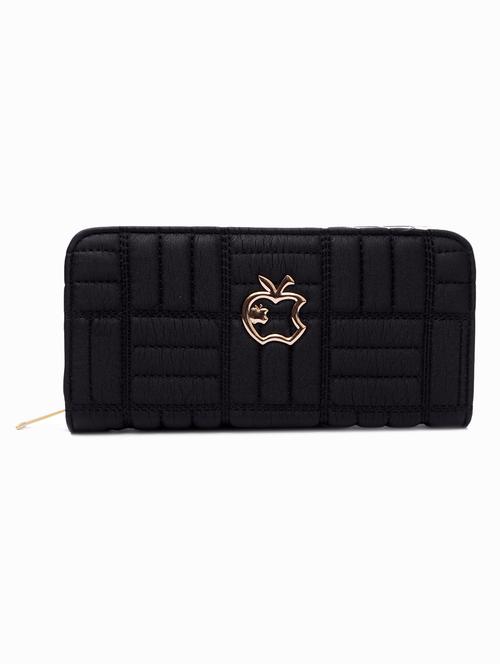 black rexene quilted clutch - 12273471 - Very Small Image - 1