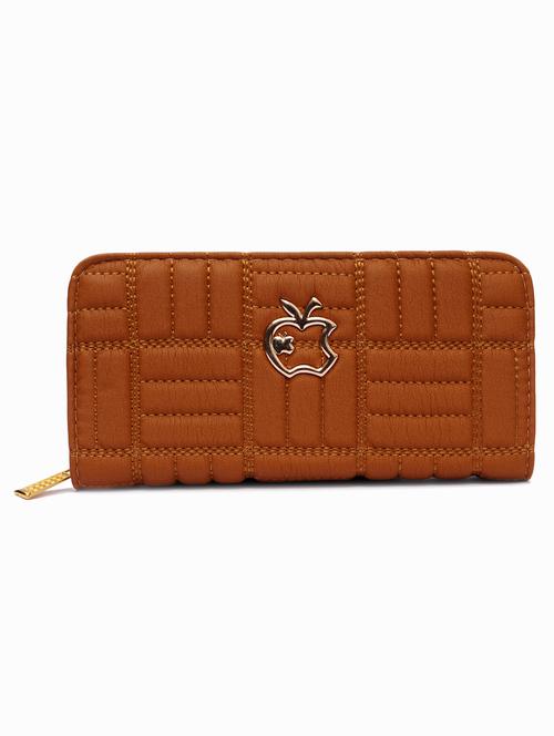 brown rexene quilted clutch - 12273472 - Very Small Image - 1