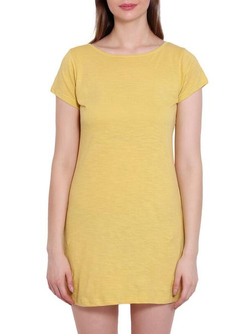 yellow cotton aline dress - 12275341 - Very Small Image - 1