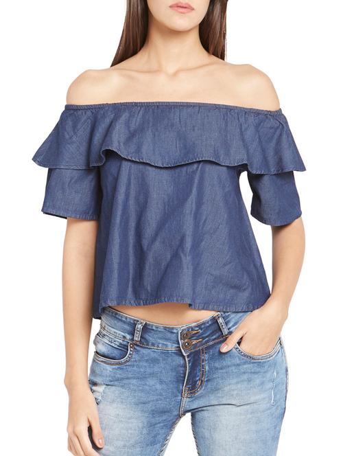 navy blue top - 12276473 - Very Small Image - 1