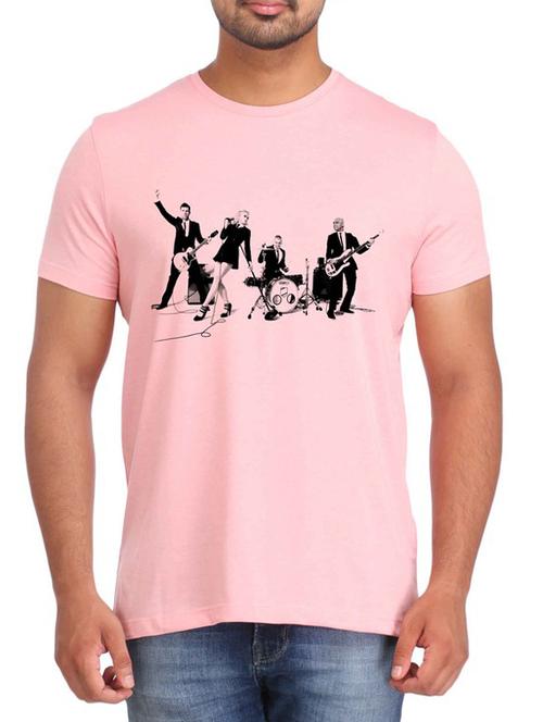 Pink Cotton t-shirt - 12296752 - Very Small Image - 1